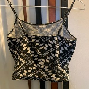 Aztec crop top
